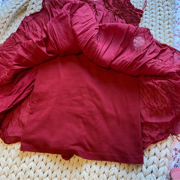 Free People Red Sleeveless Dress - Picture 6 of 10